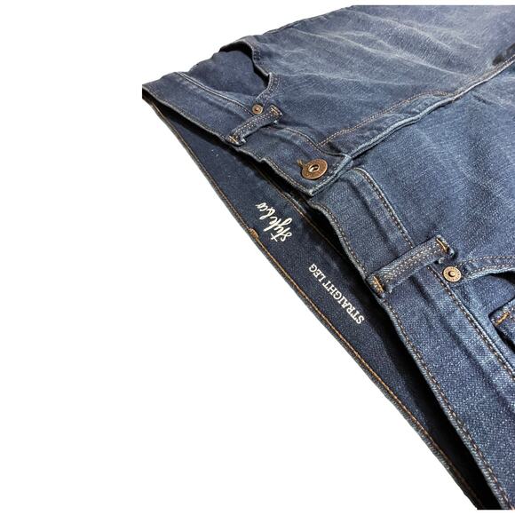 Style & Co Size 16 Straight Leg Jeans - Classic Fit, No Flaws - Picture 4 of 9